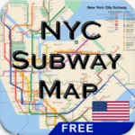 Logo of New York City Subway Map android Application 