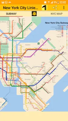 New York City Subway Map android App screenshot 5