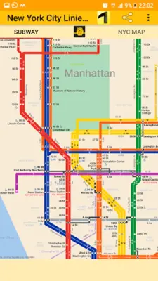 New York City Subway Map android App screenshot 6